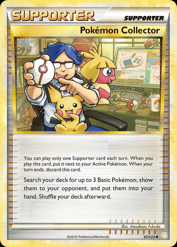 Pokémon Collector — HeartGold & SoulSilver 97 Pokémon card