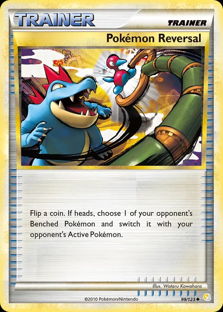 Pokémon Reversal — HeartGold & SoulSilver 99 Pokémon card