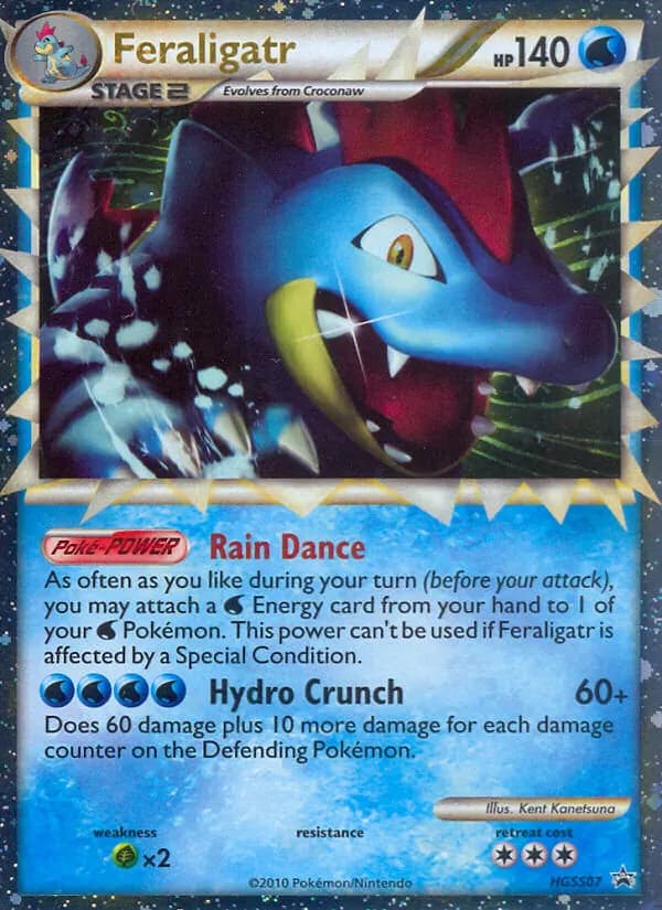 Feraligatr — HGSS Black Star Promos HGSS07 Pokémon card