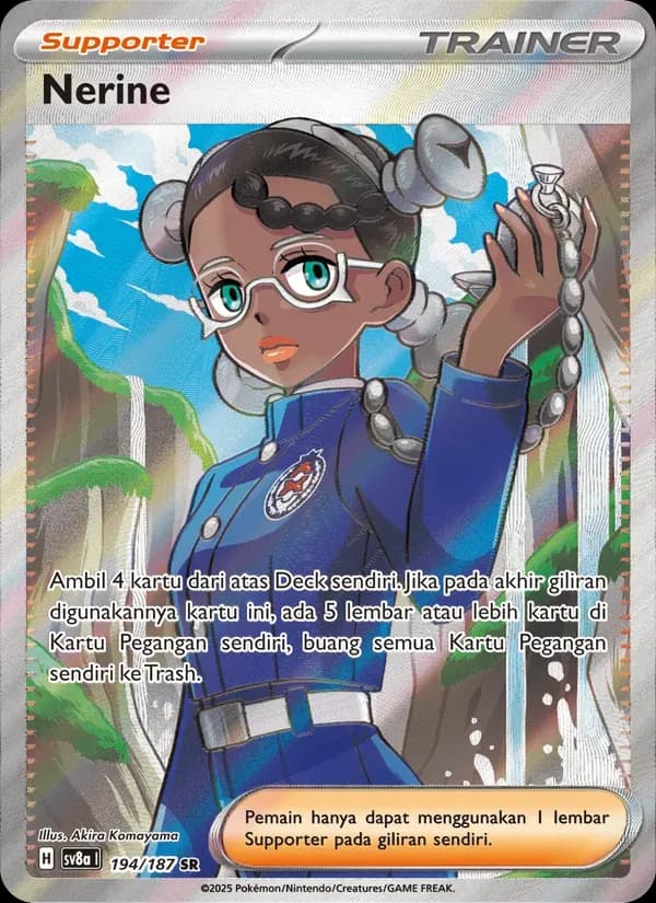 Nerine — SV8A 194 Indonesian Pokémon card