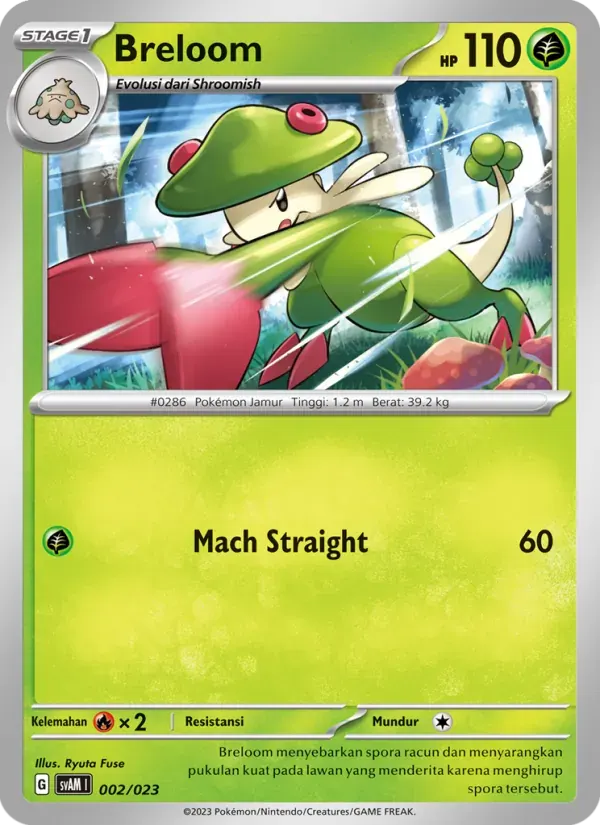Breloom — SVAM 2 Indonesian Pokémon card