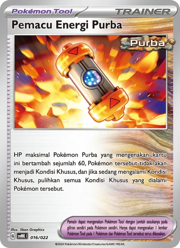Pemacu Energi Purba — SVHK 16 Indonesian Pokémon card