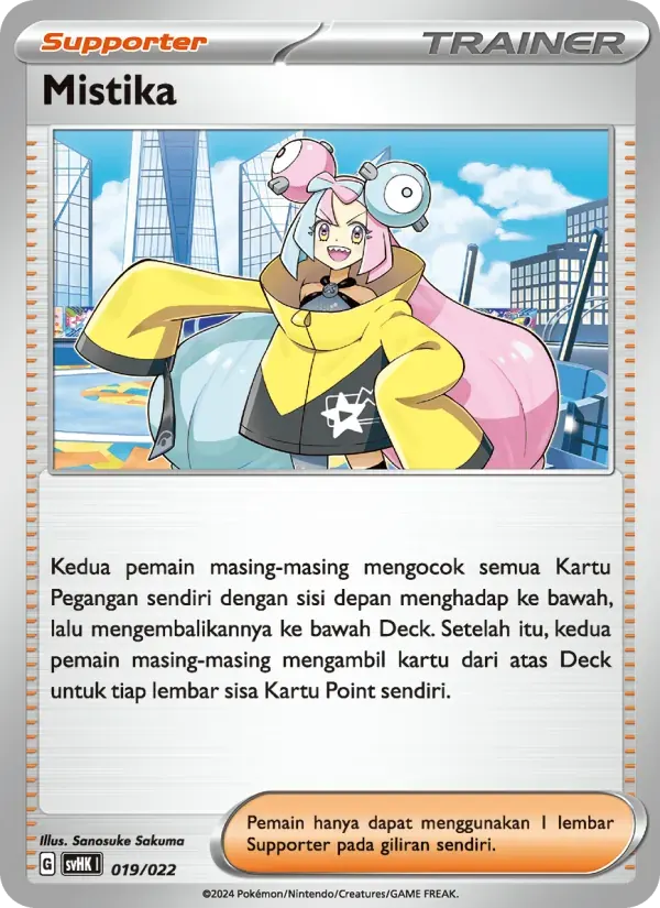 Mistika — SVHK 19 Indonesian Pokémon card