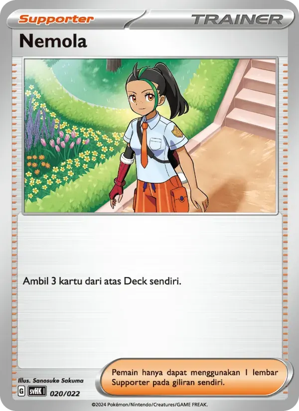 Nemola — SVHK 20 Indonesian Pokémon card