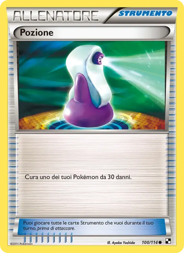 Pozione — Nero e Bianco 100 Italian Pokémon card