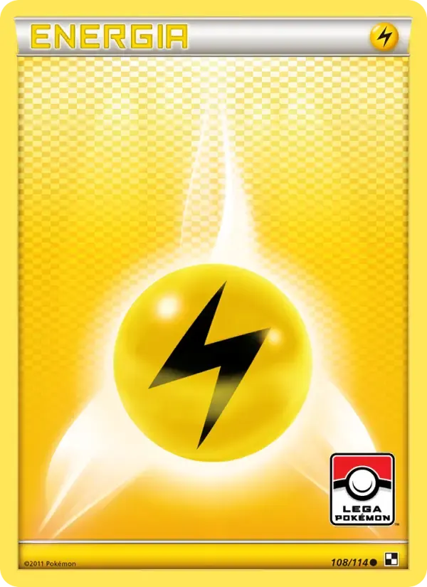Energia Lampo — Nero e Bianco 108 Italian Pokémon card