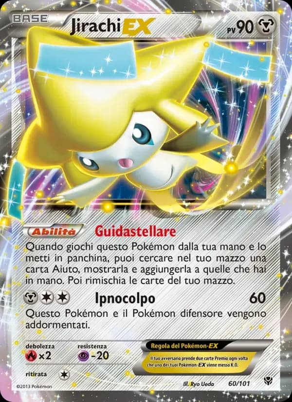 Jirachi-EX — Esplosione Plasma 60 Italian Pokémon card