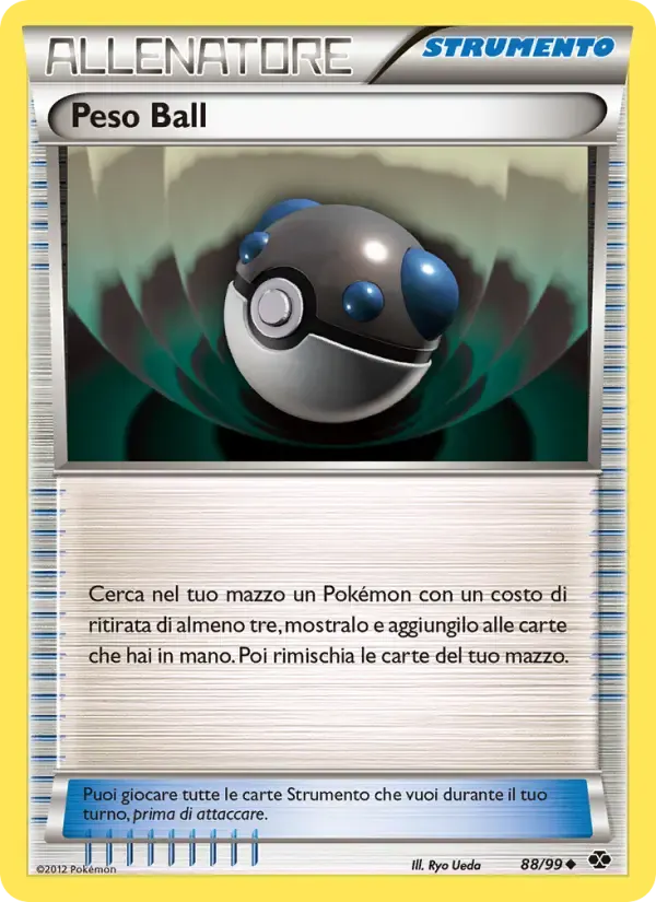 Peso Ball — Destini Futuri 88 Italian Pokémon card