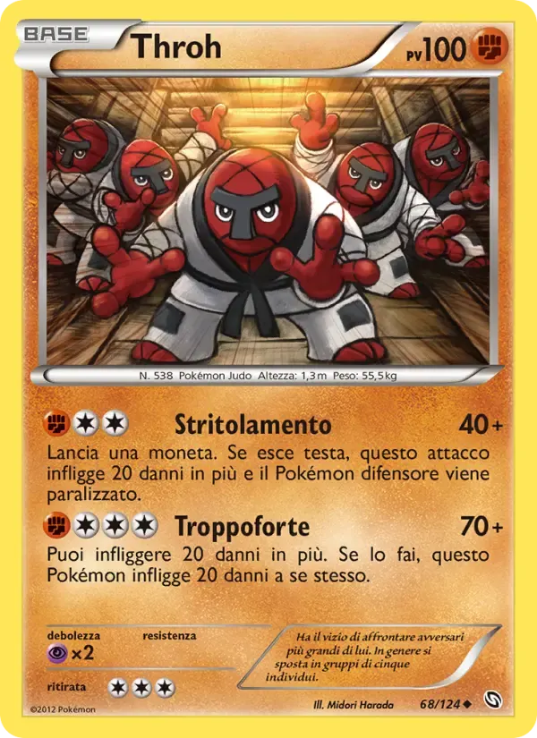 Throh — Stirpe dei Draghi 68 Italian Pokémon card