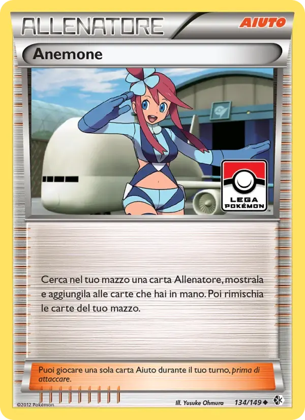 Anemone — Confini Varcati 134 Italian Pokémon card
