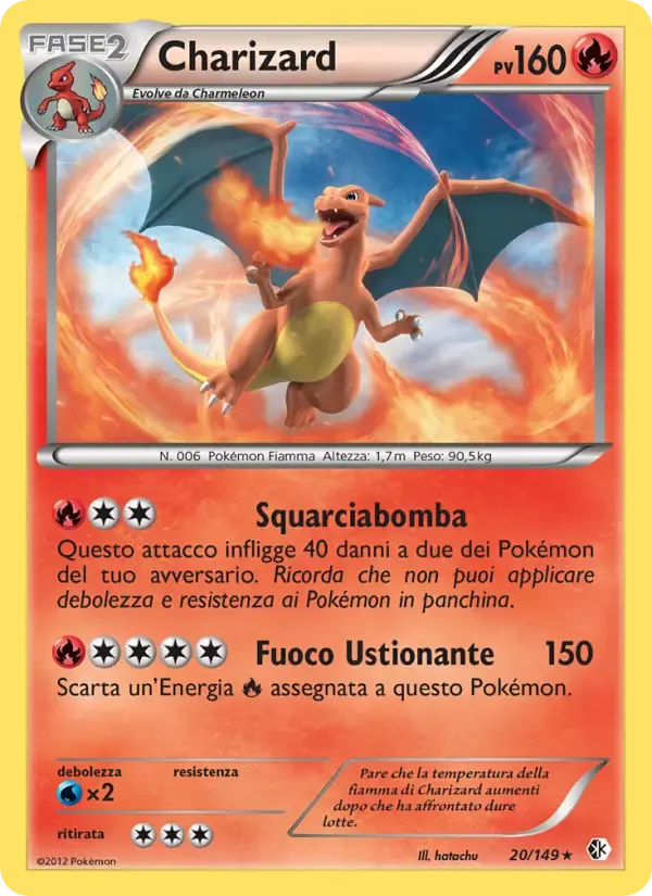 Charizard — Confini Varcati 20 Italian Pokémon card