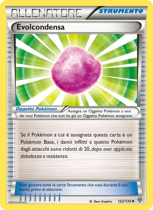 Evolcondensa — Uragano Plasma 122 Italian Pokémon card