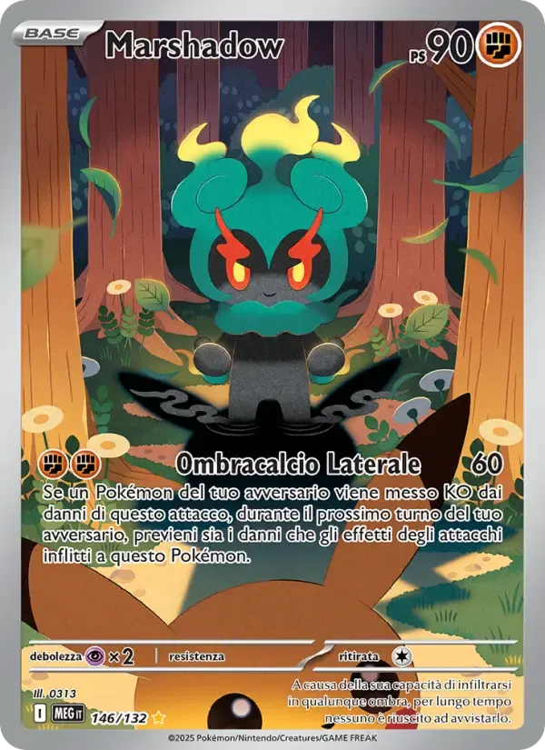 Marshadow — Megaevoluzione 146 Italian Pokémon card