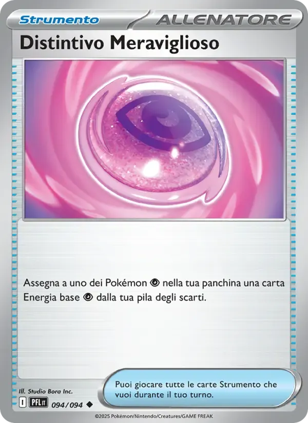 Distintivo Meraviglioso — Fiamme Spettrali 94 Italian Pokémon card