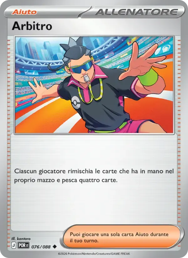Arbitro — Equilibrio Perfetto 76 Italian Pokémon card