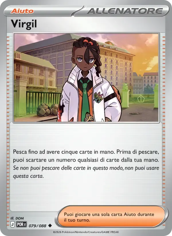 Virgil — Equilibrio Perfetto 79 Italian Pokémon card