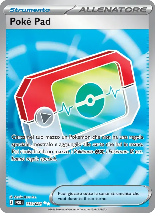 Poké Pad — Equilibrio Perfetto 113 Italian Pokémon card