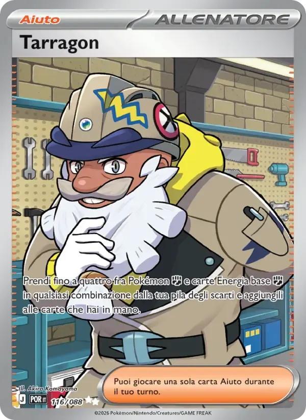 Tarragon — Equilibrio Perfetto 116 Italian Pokémon card