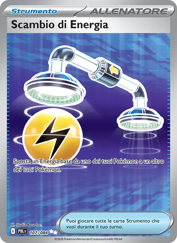 Scambio di Energia — Buio Pesto 107 Italian Pokémon card