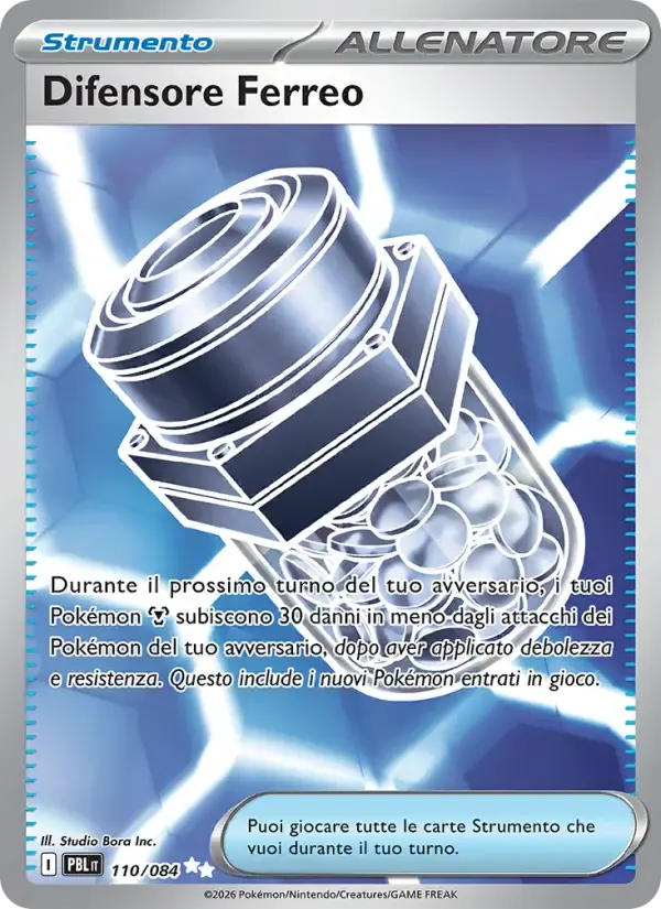 Difensore Ferreo — Buio Pesto 110 Italian Pokémon card