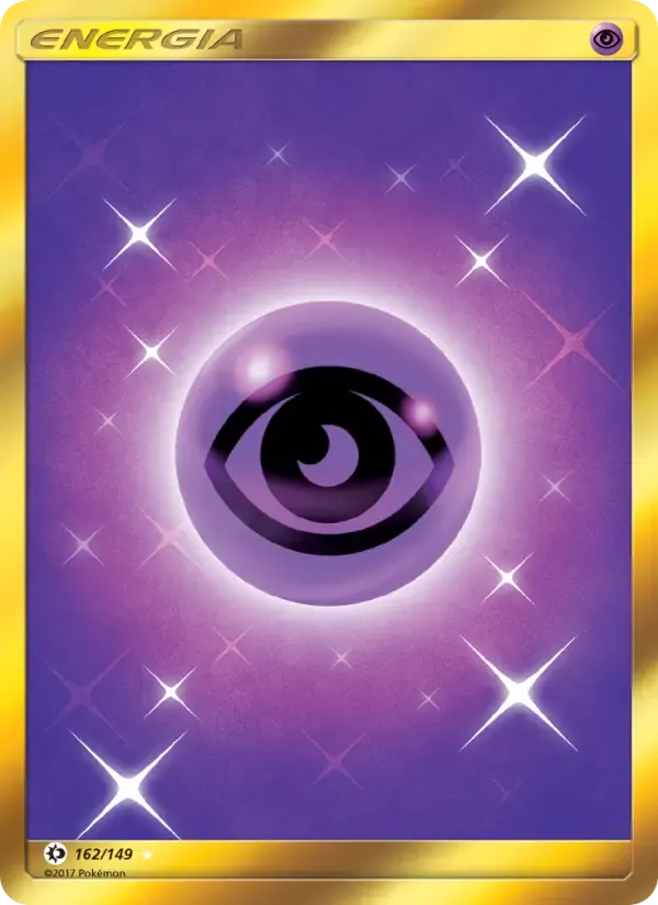 Energia Psiche — Sole e Luna 162 Italian Pokémon card