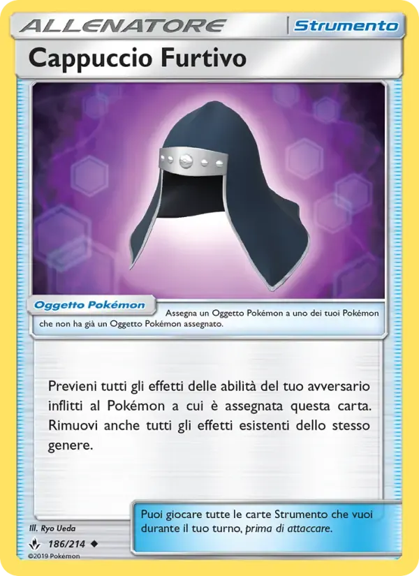 Cappuccio Furtivo — Legami Inossidabili 186 Italian Pokémon card