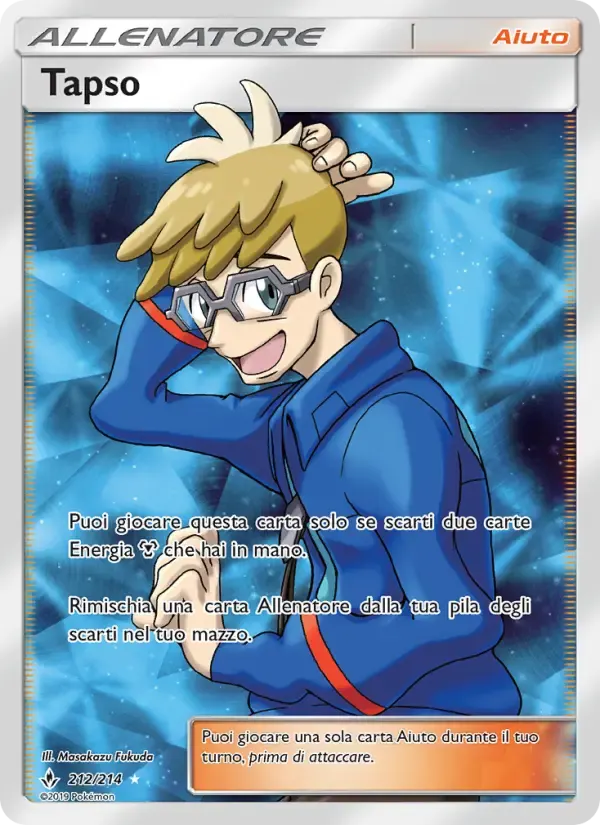 Tapso — Legami Inossidabili 212 Italian Pokémon card