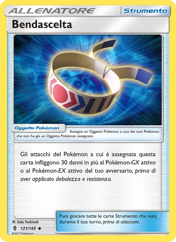 Bendascelta — Guardiani Nascenti 121 Italian Pokémon card