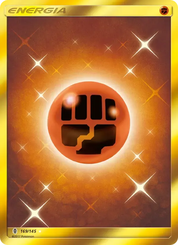 Energia Combattimento — Guardiani Nascenti 169 Italian Pokémon card