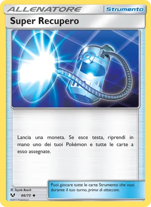 Super Recupero — Leggende Iridescenti 66 Italian Pokémon card