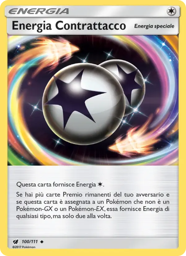 Energia Contrattacco — Invasione Scarlatta 100 Italian Pokémon card