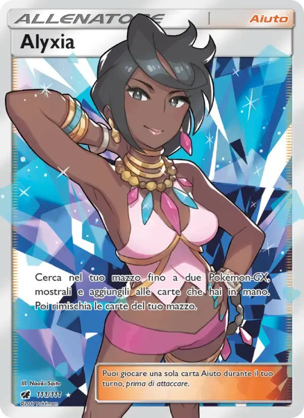 Alyxia — Invasione Scarlatta 111 Italian Pokémon card