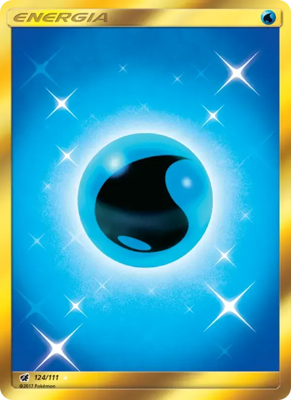 Energia Acqua — Invasione Scarlatta 124 Italian Pokémon card