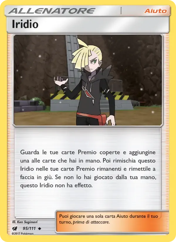 Iridio — Invasione Scarlatta 95 Italian Pokémon card