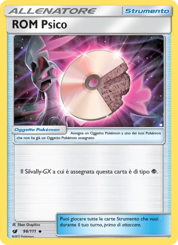 ROM Psico — Invasione Scarlatta 98 Italian Pokémon card