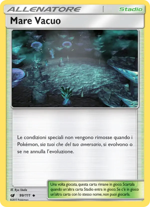 Mare Vacuo — Invasione Scarlatta 99 Italian Pokémon card