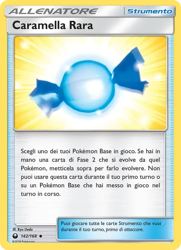Caramella Rara — Tempesta Astrale 142 Italian Pokémon card