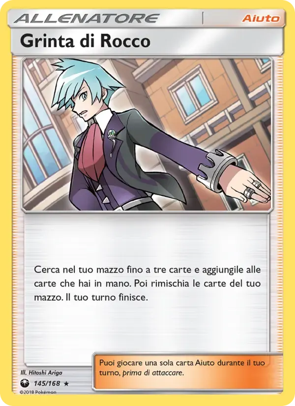 Grinta di Rocco — Tempesta Astrale 145 Italian Pokémon card