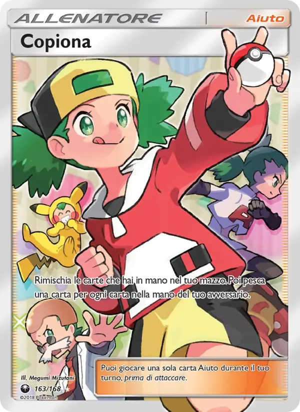 Copiona — Tempesta Astrale 163 Italian Pokémon card