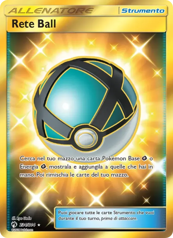 Rete Ball — Tuoni Perduti 234 Italian Pokémon card
