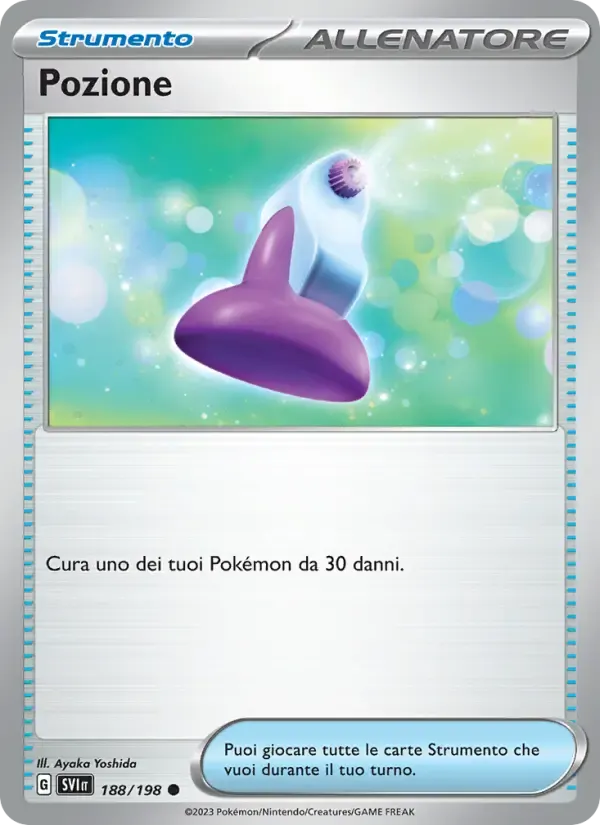 Pozione — Scarlatto e Violetto 188 Italian Pokémon card