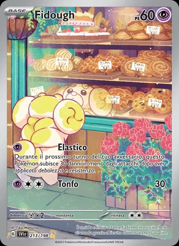 Fidough — Scarlatto e Violetto 213 Italian Pokémon card