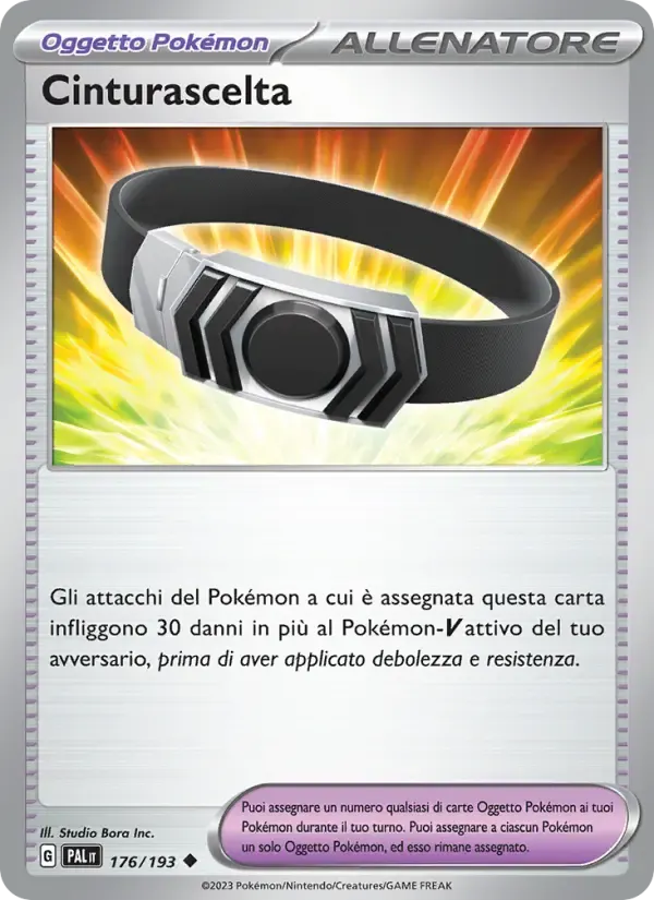 Cinturascelta — Evoluzioni a Paldea 176 Italian Pokémon card