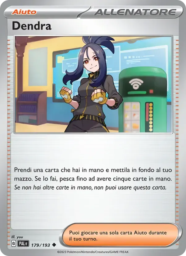 Dendra — Evoluzioni a Paldea 179 Italian Pokémon card
