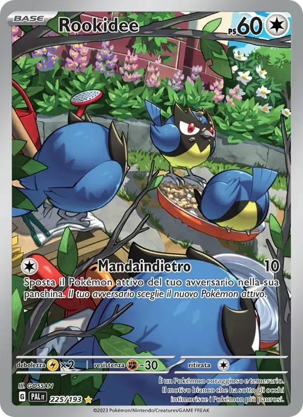 Rookidee — Evoluzioni a Paldea 225 Italian Pokémon card