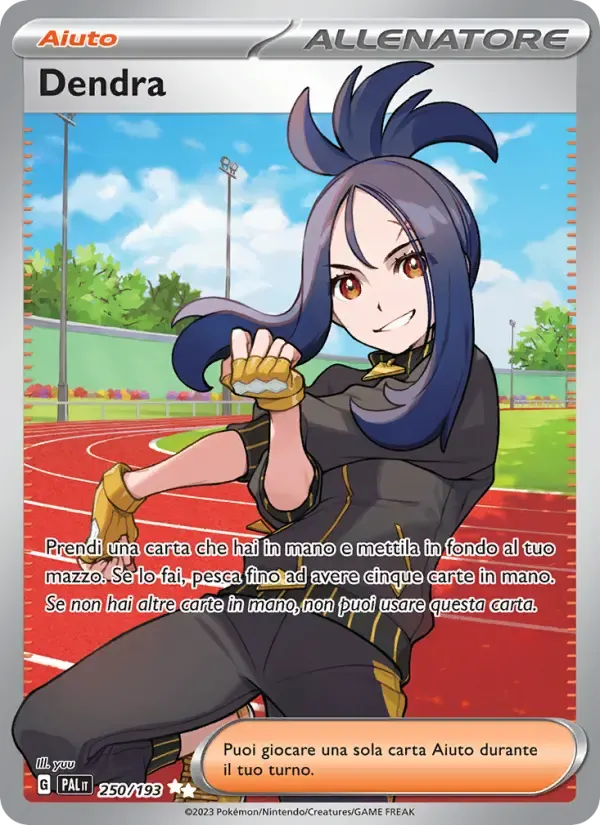 Dendra — Evoluzioni a Paldea 250 Italian Pokémon card