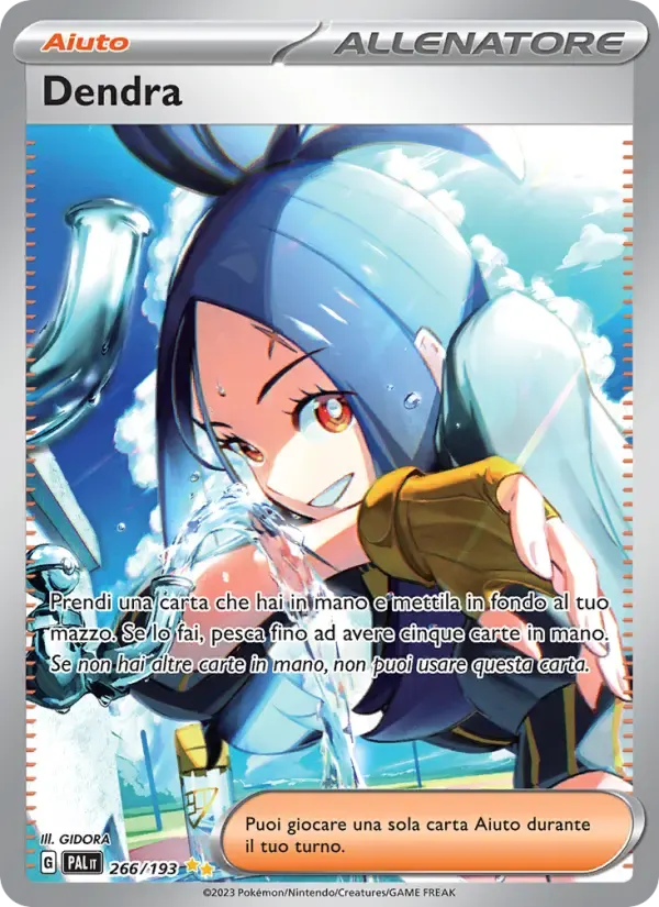 Dendra — Evoluzioni a Paldea 266 Italian Pokémon card