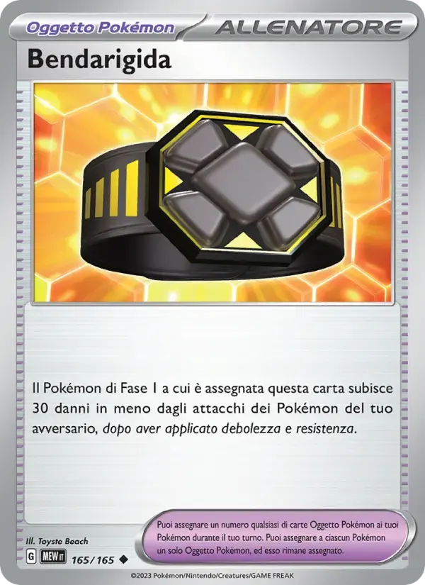 Bendarigida — 151 165 Italian Pokémon card