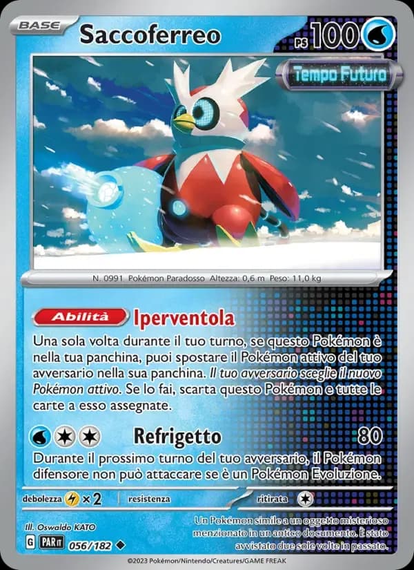 Saccoferreo — Paradosso Temporale 56 Italian Pokémon card