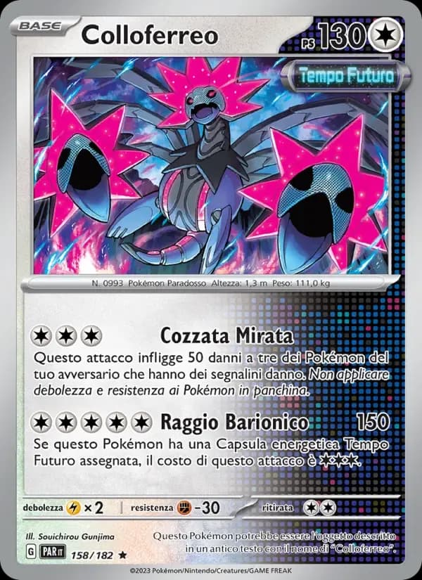 Colloferreo — Paradosso Temporale 158 Italian Pokémon card